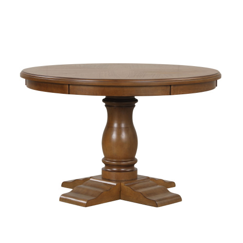Sunset - 48'' Round Dining Table - Brown (D5398-11)