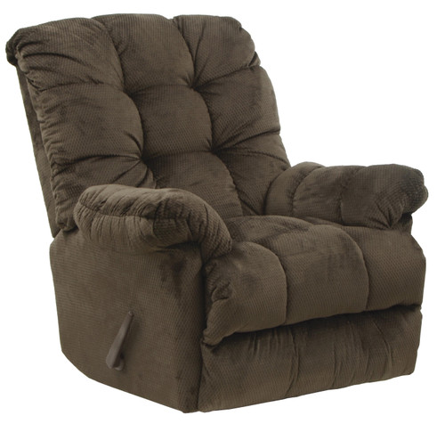 Nettles - Chaise Rocker Reclining With Deluxe Heat/Massage - Umber - 42'' (47372-1765/09)