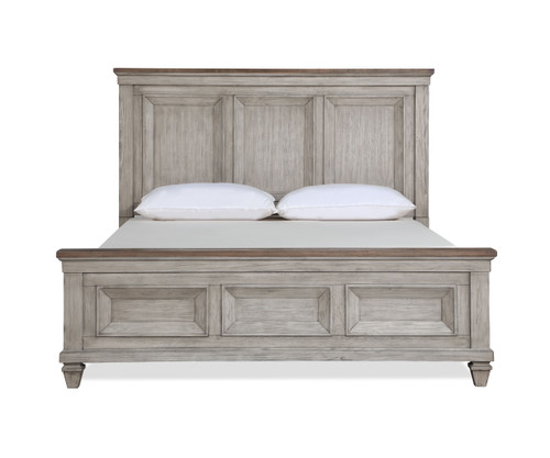 Mariana - 6/6 Eastern King 5 Piece Bedroom Set (Bed & Dresser & Mirror & Chest & Nightstand) - Gray (00-2114-15C)