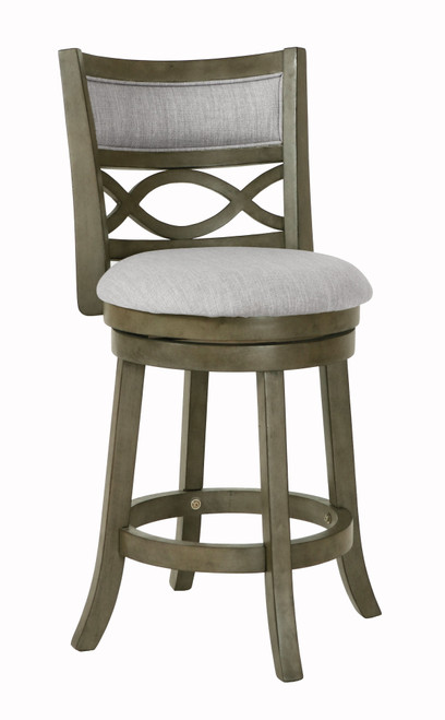Manchester - Counter Stool - Antique Gray - Fabric (S1128-CS-FG)