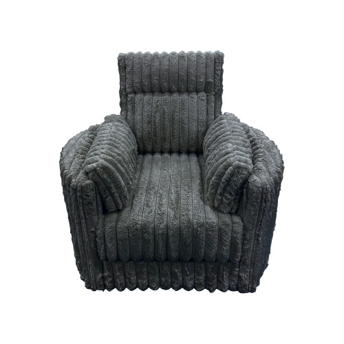 Embrace - Swivel Accent Chair - Charcoal (U5482-18-BLK)