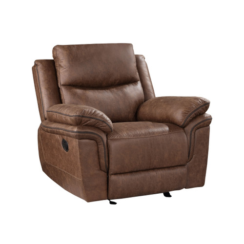 Ryland - Glider Recliner With Power Footrest - Brown (U5985-13P1-BRN)
