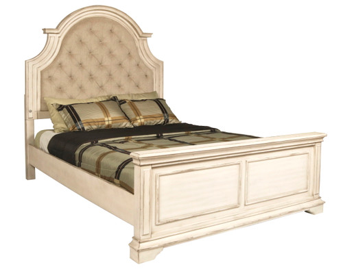 Anastasia - 6/6 King Bed - Beige (00-1731-100)