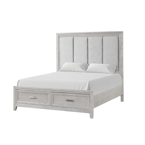 Fiona - 5/0 Queen Bed - Mist Gray (00-2442-300)