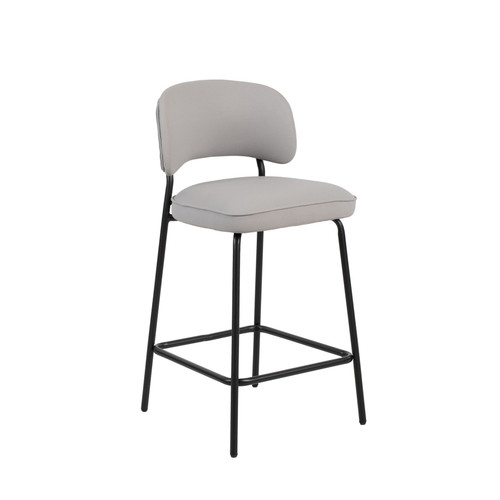 Blythe - Vegan Leather Counter Chair (Set of 2) - Ivory