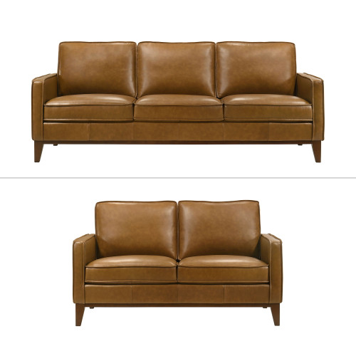 Caspar - Sofa & Loveseat - Caramel Caspar - Sofa & Loveseat - Caramel
