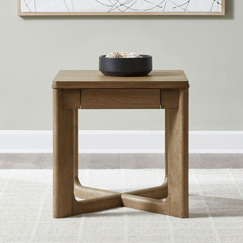 Ballentine - End Table - Brown