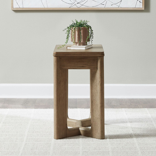 Ballentine - Chairside Table - Brown