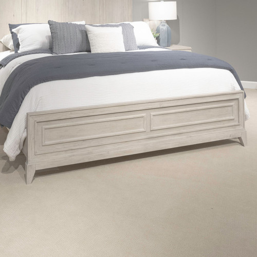 New Haven - King Panel Footboard - White