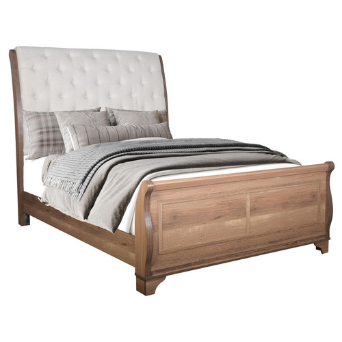 Coventry Hall - Queen Headboard, Footboard & Slats - Pecan