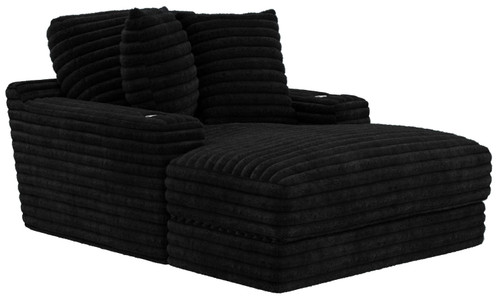 Comfrey - Chaise - Black