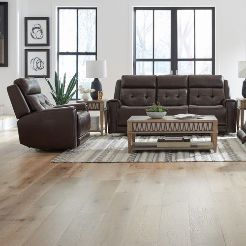 Carrington - Sofa & Recliner - Dark Brown Carrington - Sofa & Recliner - Dark Brown