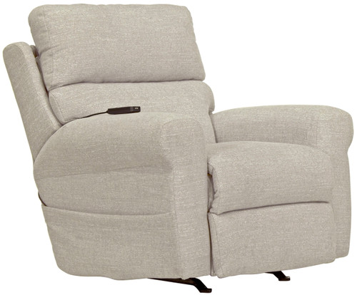 Unity - Power Headrest Power Rocker Recliner With CR3 Heat/Massage - Linen