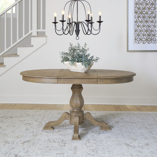 Magnolia Manor - Pedestal Table - Brown