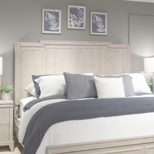 New Haven - King Panel Headboard - White