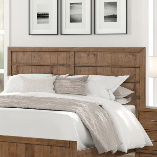 Shaker Lakes - King Panel Headboard - Brown