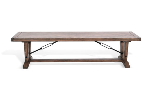 Doe Valley - Yellowstone Bench With Turnbuckles - Buckskin