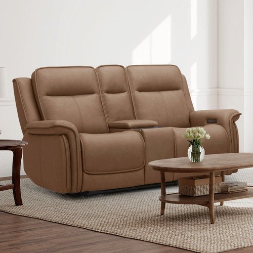 Cora - Loveseat With Console P3 & ZG - Aline Toast