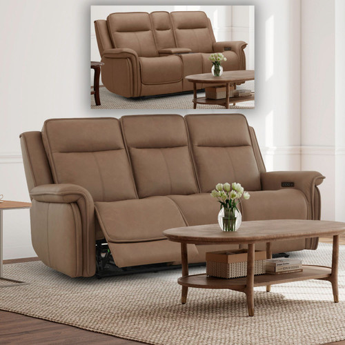 Cora - Sofa & Loveseat - Aline Toast