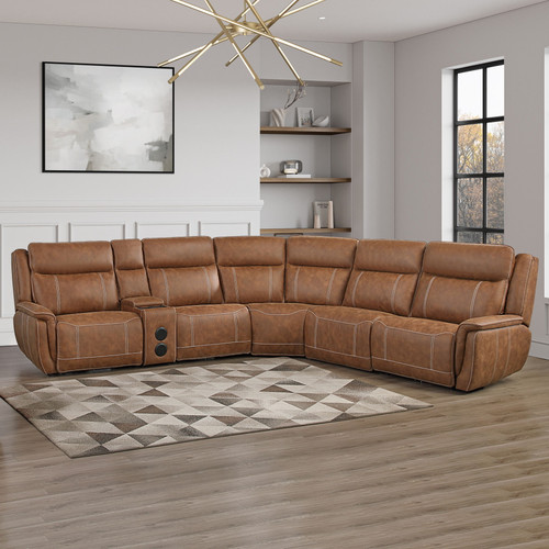 Kyra - Armless Chair - Saddle