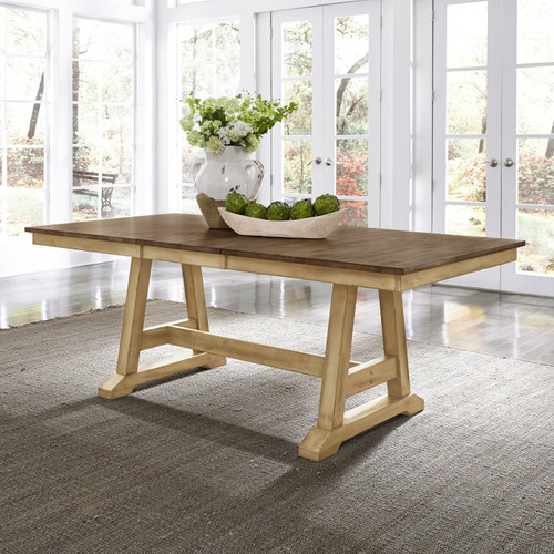 Lindsey Farm - Trestle Table Top - Brown