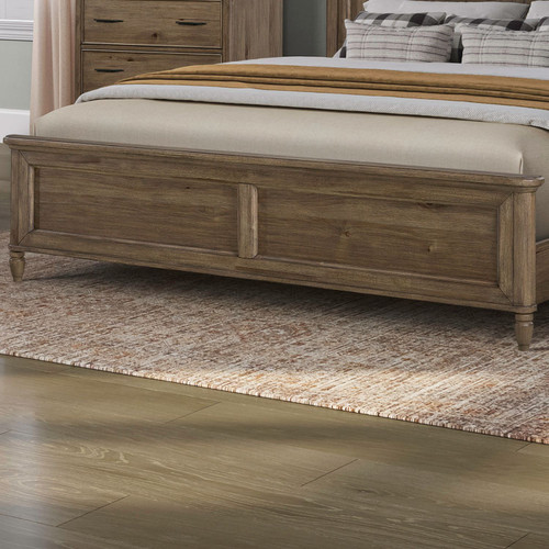 Hickory Grove - King Panel Footboard - Brown