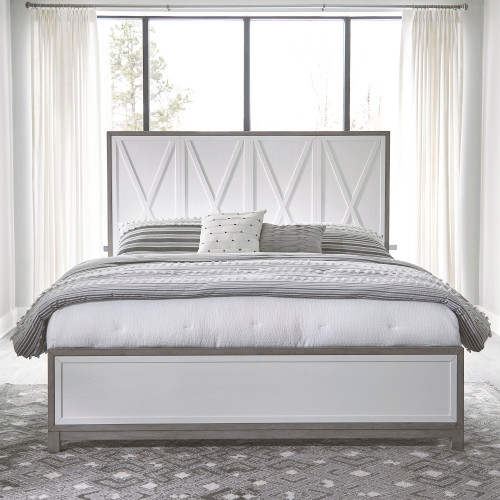 Palmetto Heights - Queen Panel Bed - White