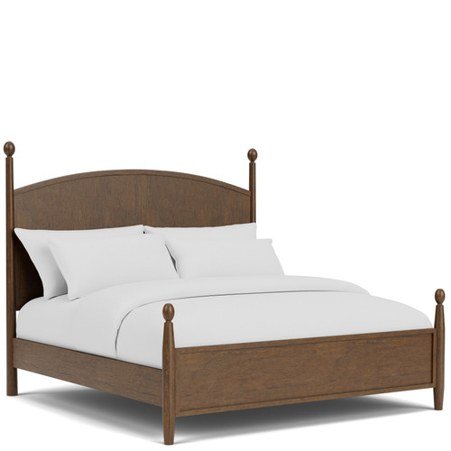 Calhoun - King Upholstered Footboard - Whiskey Oak