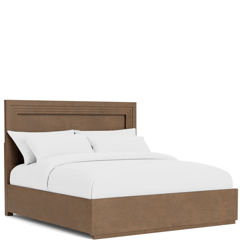 Cascade - Full / Queen Panel Headboard With Light - Casual Mink