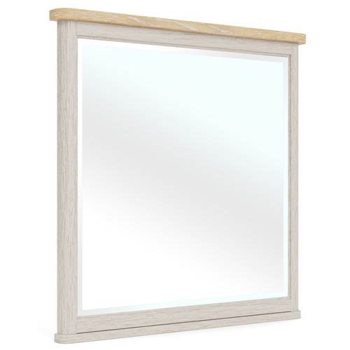 Glenndale - Dresser Mirror - Aged White