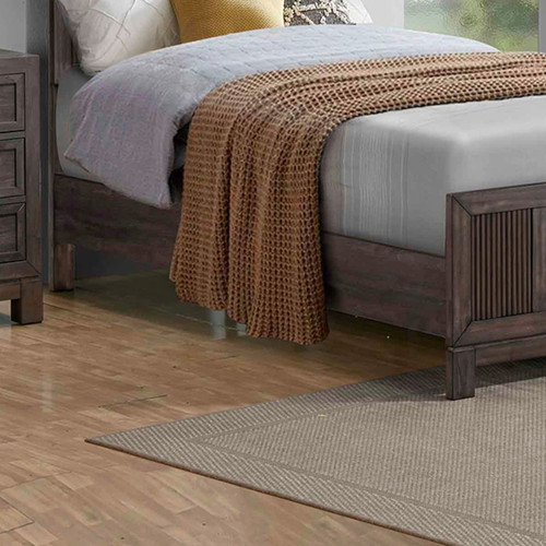 Modern Edge - Youth Panel Bed Rails - Caffe