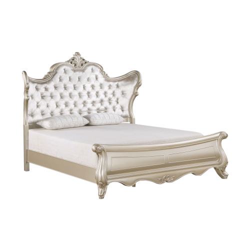 Monique - 6/0 California King Bed - Beige