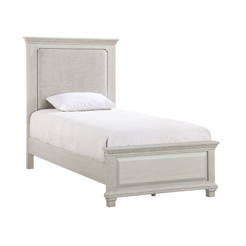 Silver Sands - 3/3 Twin Panel Bed - Gray