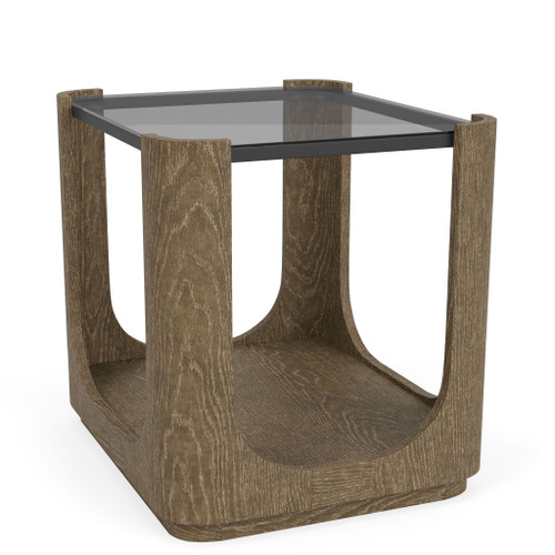 Enzo - End Table - Nutmeg