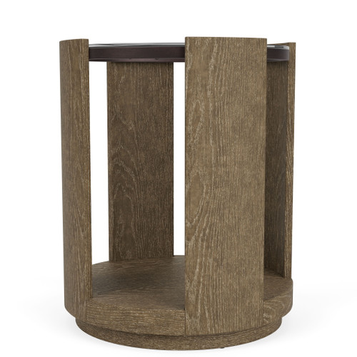 Enzo - Chairside Table - Nutmeg