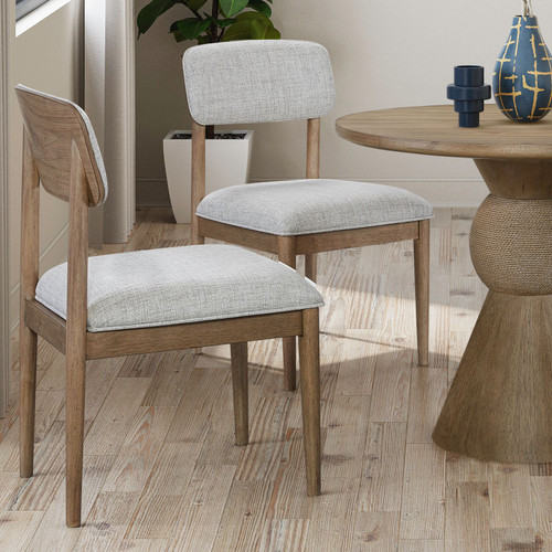 Briarcrest - Upholstered Panel Back Side Chair (RTA) - Tobacco