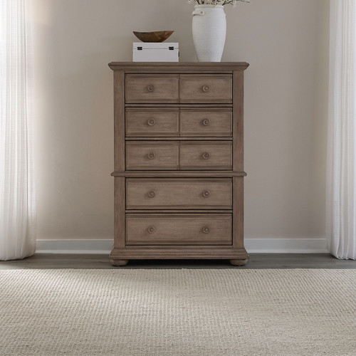 Summer House - 5 Drawer Chest - Sand Dune