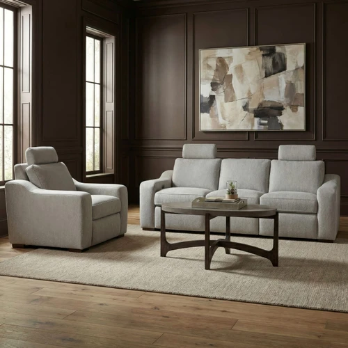 Archer - Sofa & Recliner - Hampstead Dove Fabric