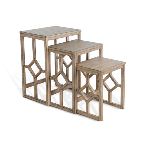 Marina - Nesting Table - Beach Pebble