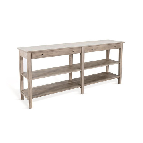 Wide Console Table - Wheat