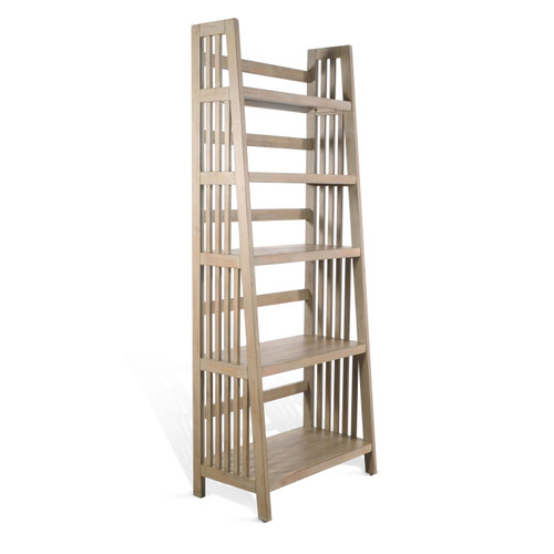 Desert Rock - 72" Folding Bookcase - Light Brown