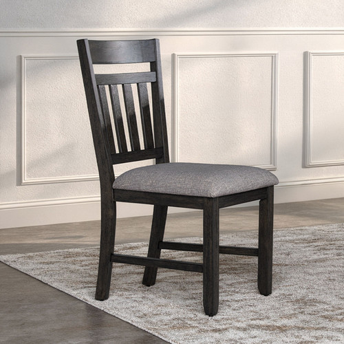 Harrisburg - Dining Chair (Set of 2) - Charcoal