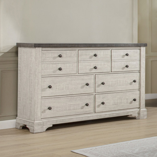Augusta - Dresser - Rustic White