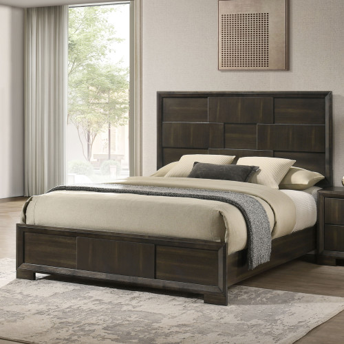 Langston - 6/0 Western King Bed - Espresso