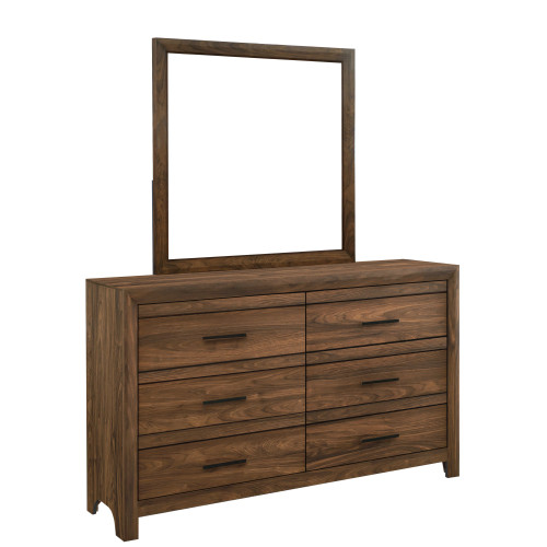 Biscayne - Dresser & Mirror - Sable