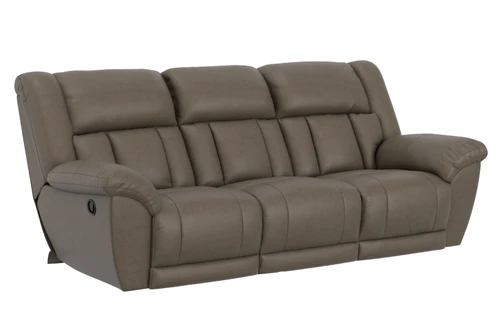 Sentinel - Lay Flat Reclining Sofa With Extended Ottoman - Taupe