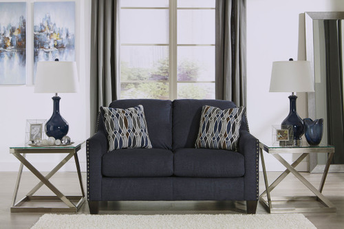 Creeal Blue Loveseat
