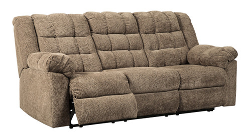 Workhorse Cocoa Reclining Sofa