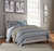 Culverbach Gray 5 Pc. Dresser, Mirror, Queen Upholstered Bed, 2 Nightstands