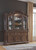 Charmond Dark Brown China Cabinet